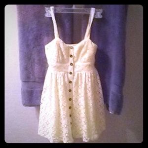 A beautiful, yellow, summer dress